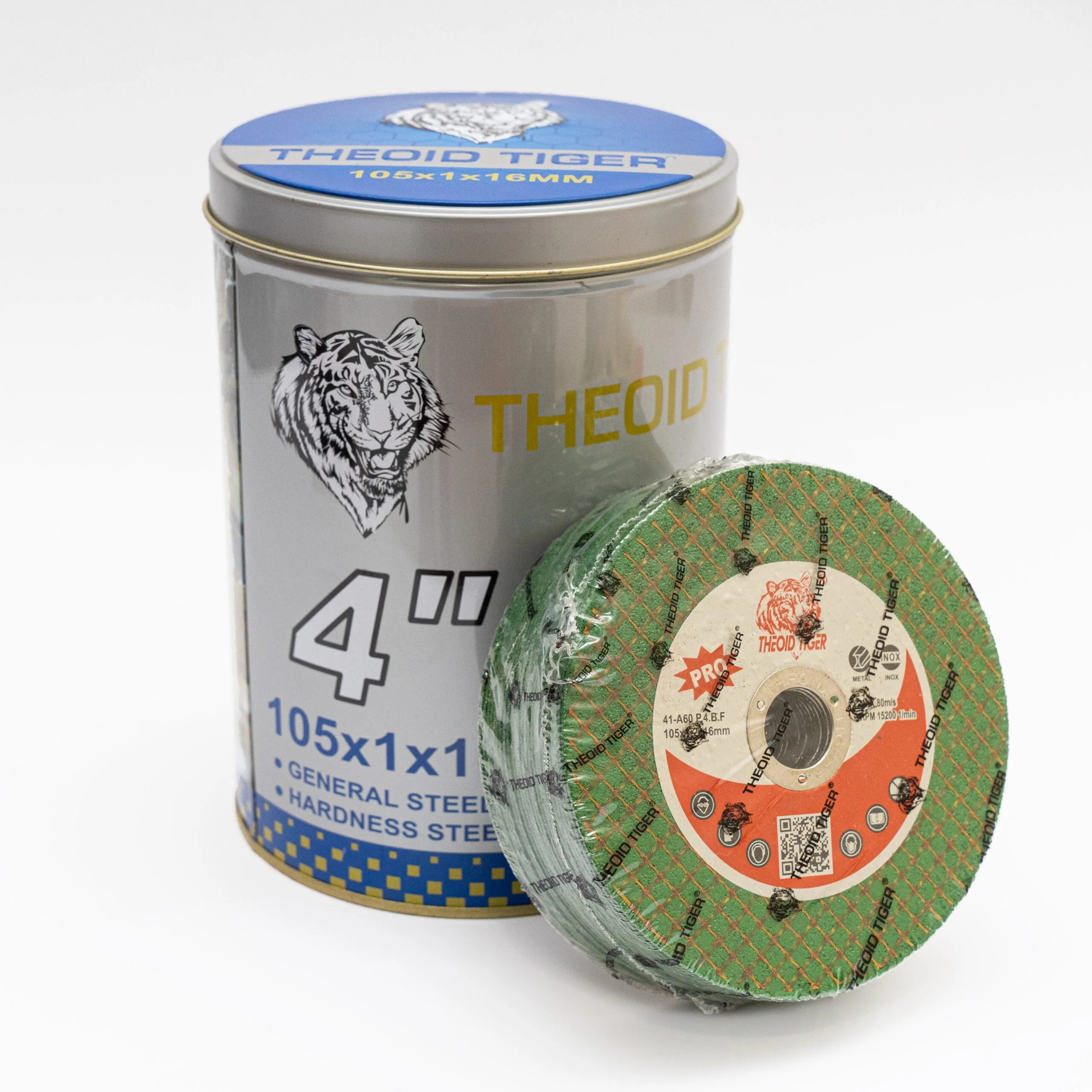 Đá Cắt Sắt Theoid Tiger PRO – Xanh 105×1.2x16mm