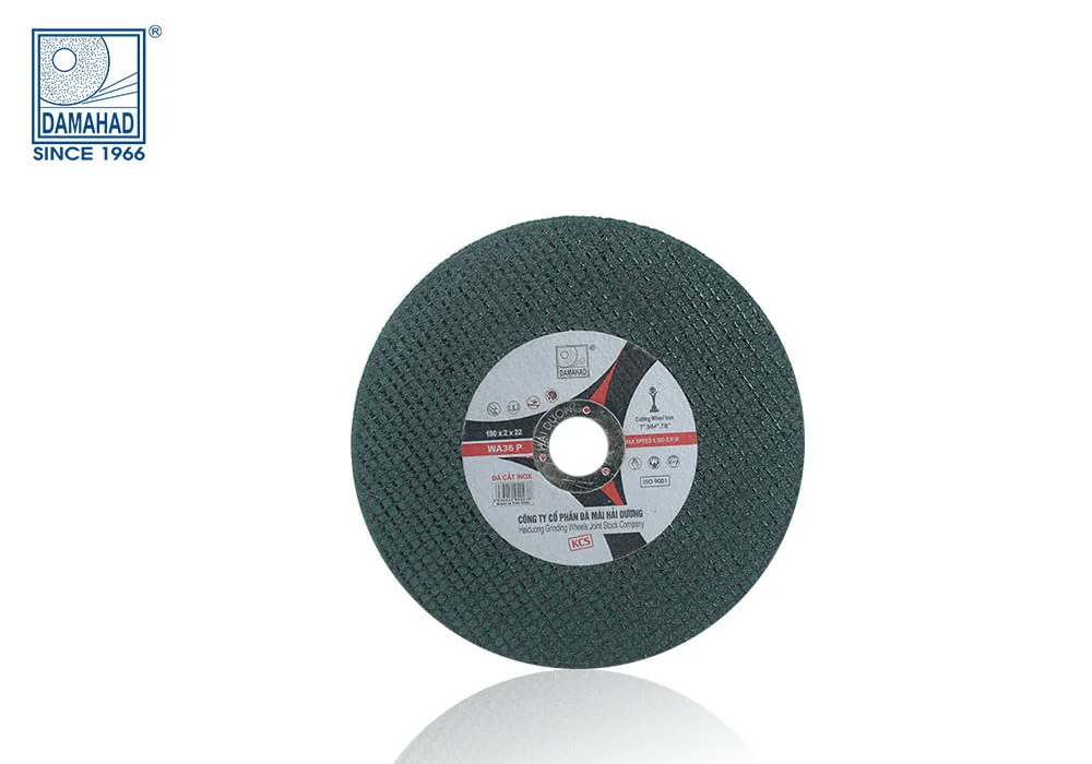 Đá cắt inox Ct 180.2.22 xanh